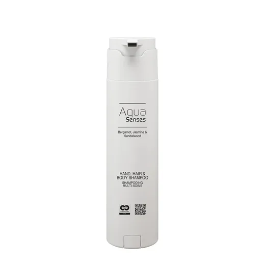 Aqua Senses · Gel de spălare pentru mâini, păr și corp, SHAPE 300 ml