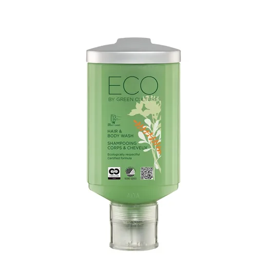 ECO by Green Culture · Șampon pentru păr și corp, press + wash 300 ml