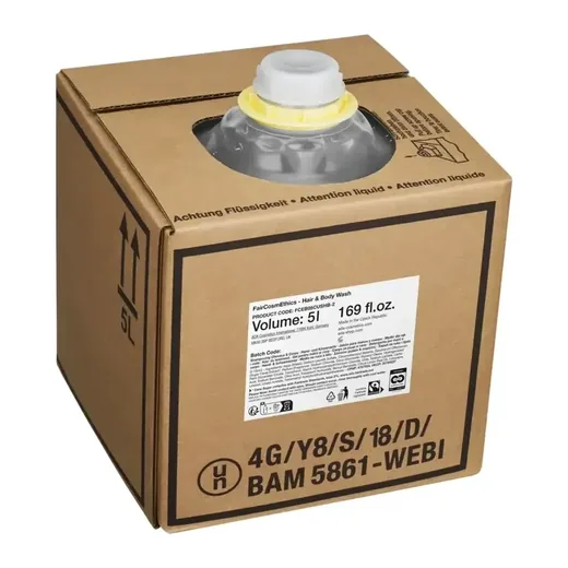 faircosmethics · Șampon pentru păr și corp, Rezervă 5 l