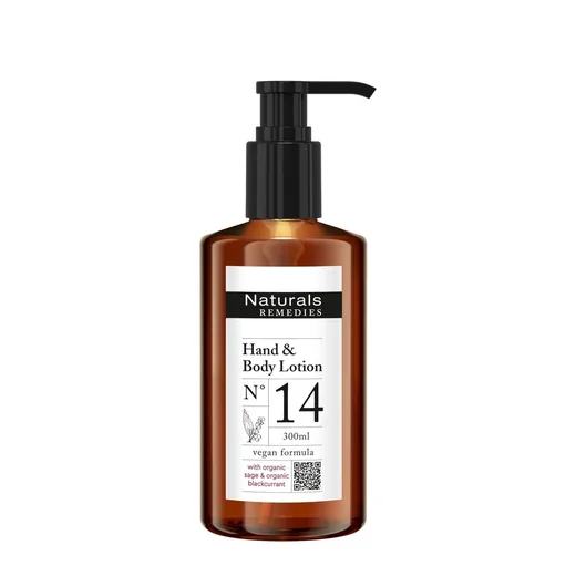 Naturals Remedies · Loțiune pentru mâini și corp, Pump Dispenser 300 ml