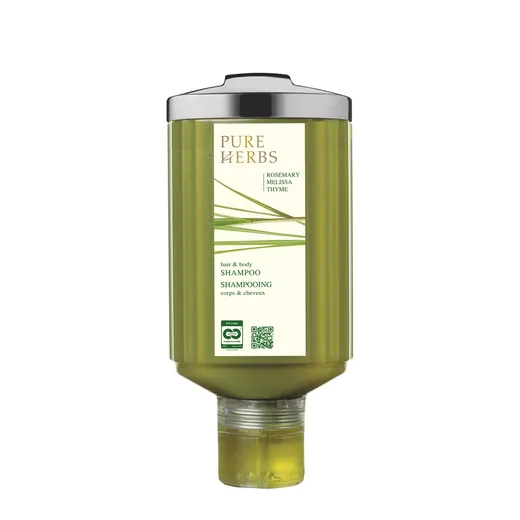 Pure Herbs · Șampon pentru păr și corp, press + wash 300 ml
